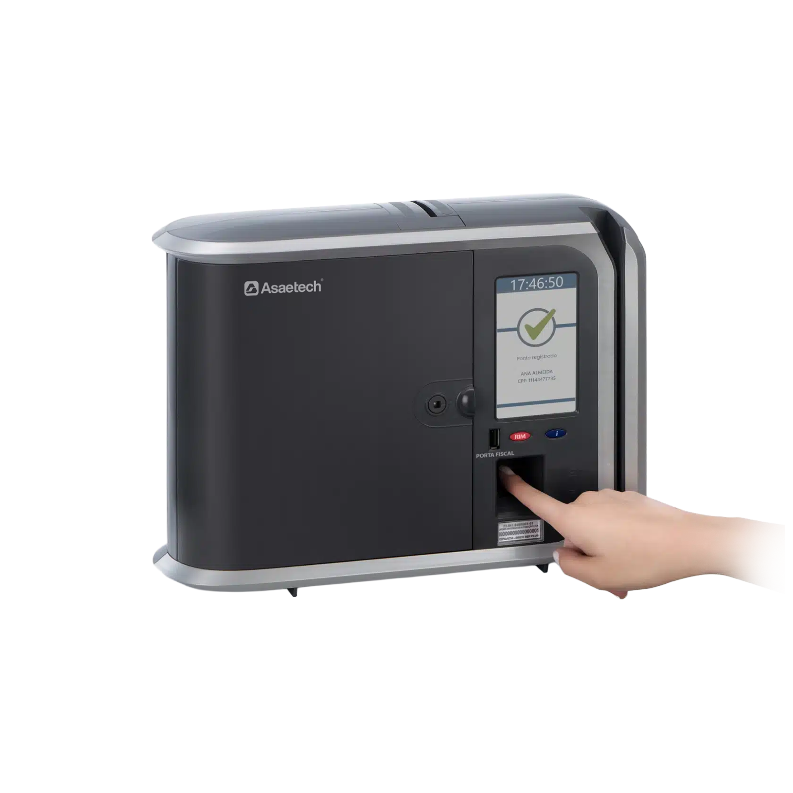 Relógio de ponto biométrico - Inner Rep Plus